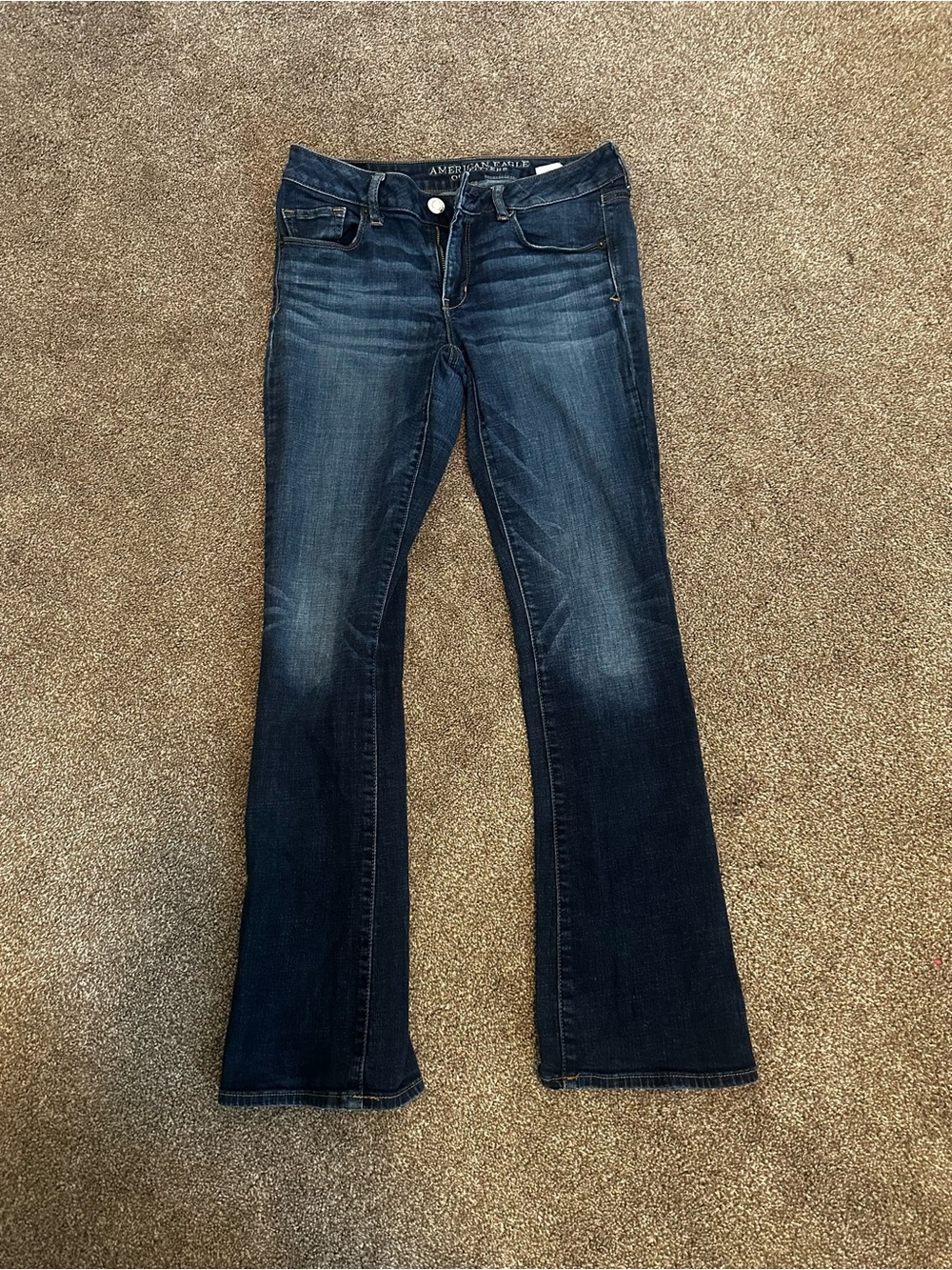 American Eagle Outfitters Dark Blue Flare Jeans